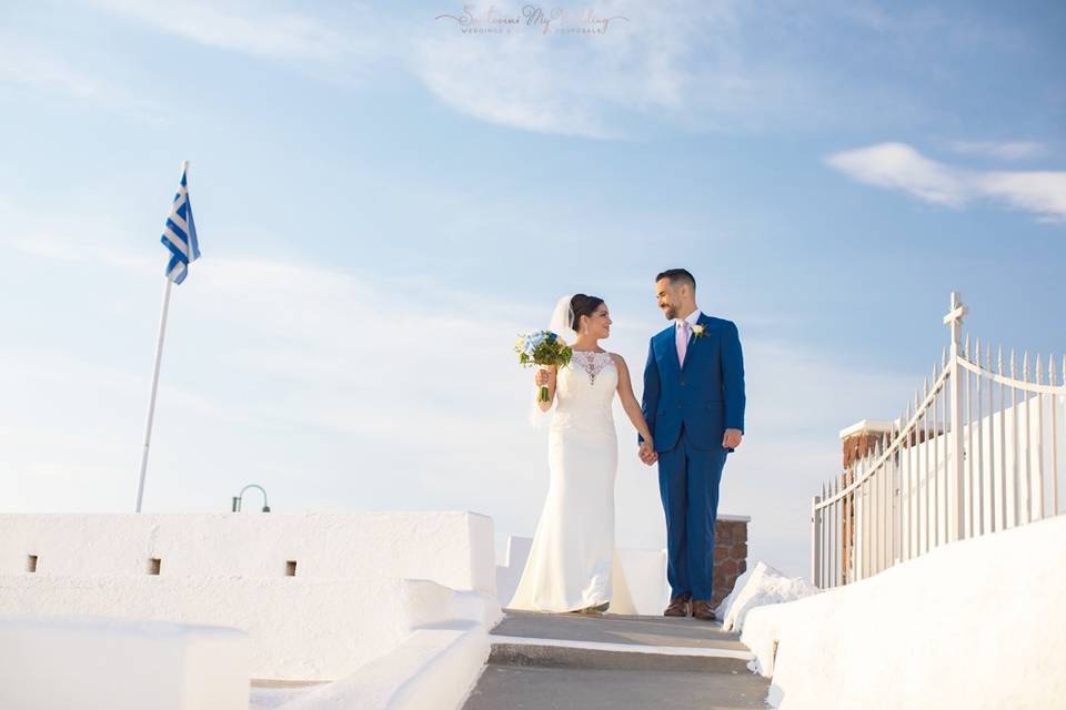 Santorini My Wedding