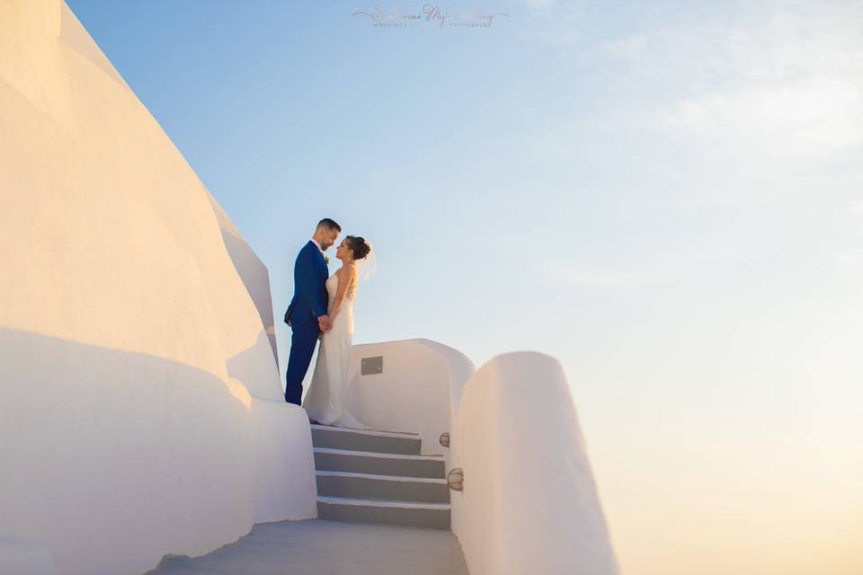 Santorini My Wedding