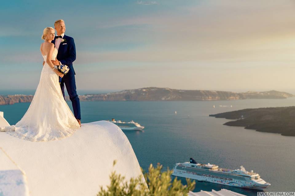 Santorini My Wedding