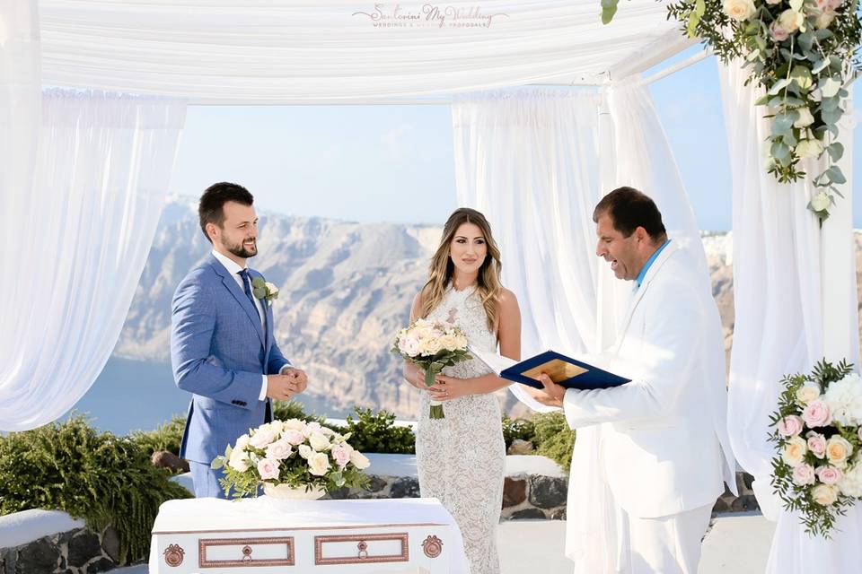 Santorini My Wedding