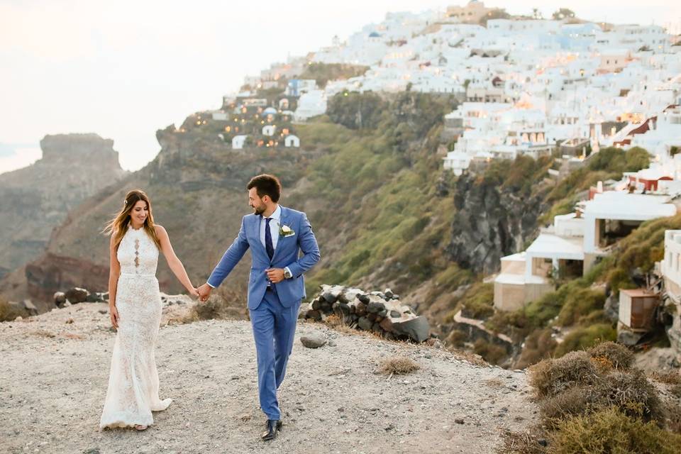 Santorini My Wedding