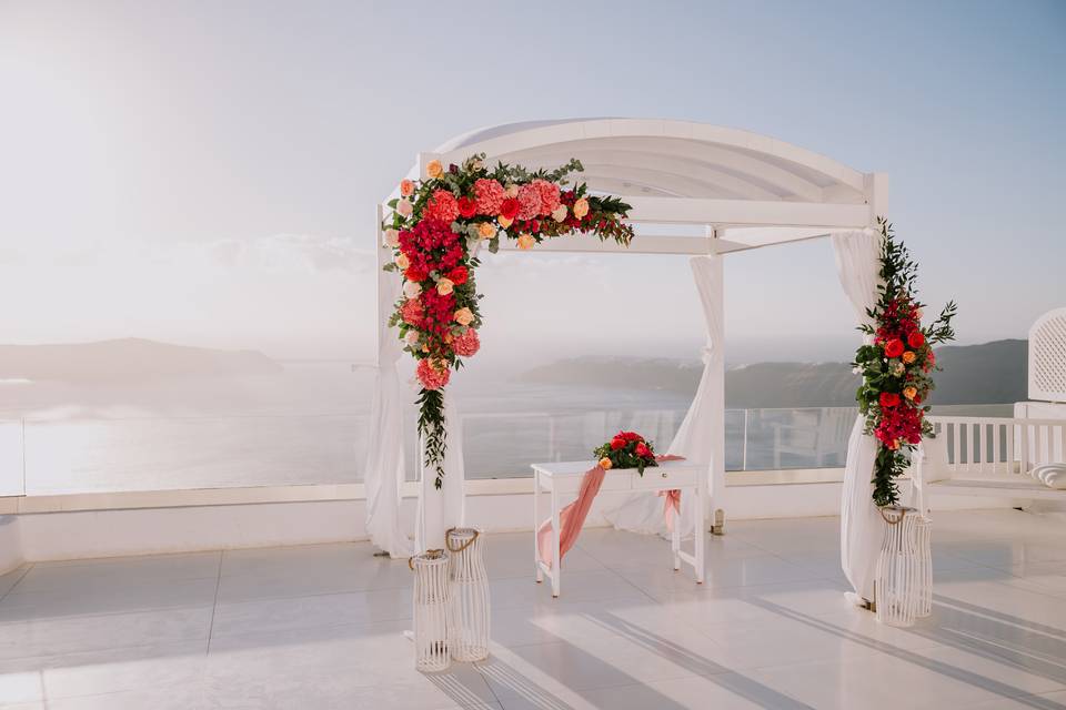Santorini My Wedding