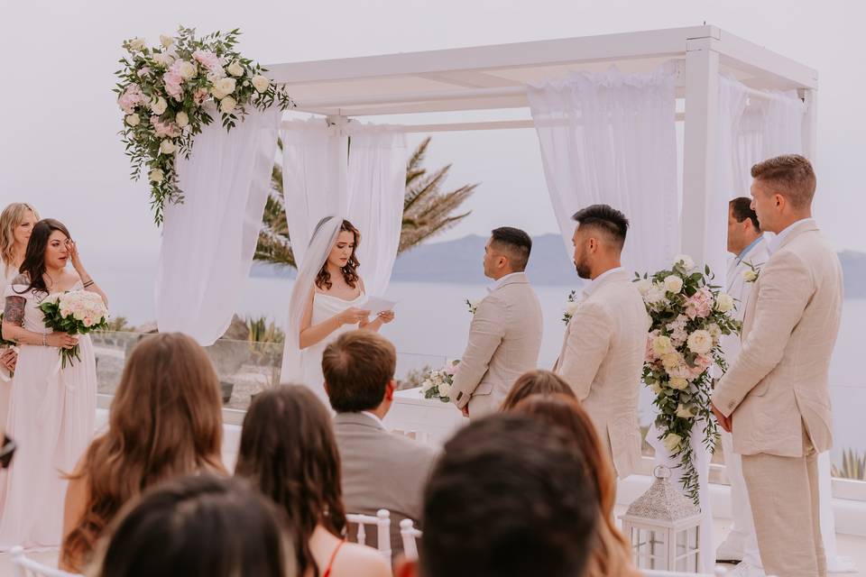 Santorini My Wedding