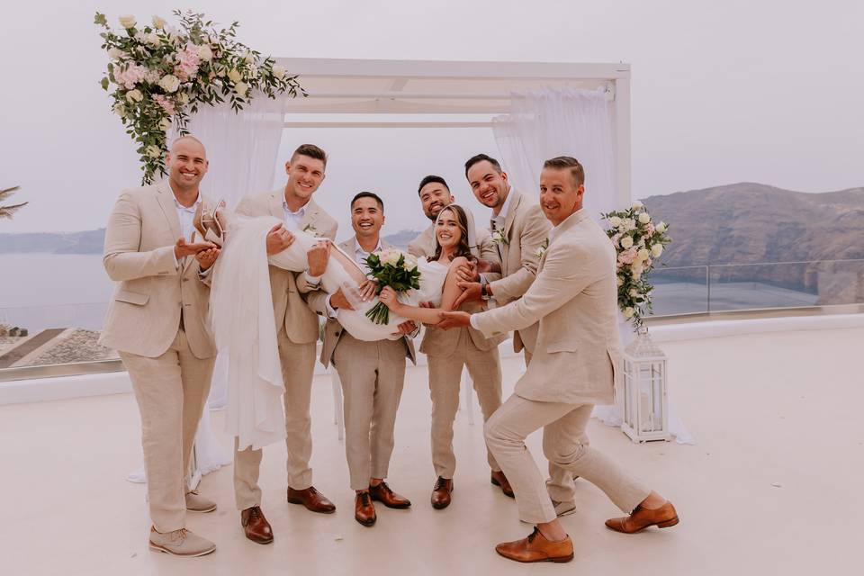 Santorini My Wedding