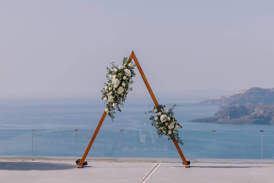 Santorini My Wedding
