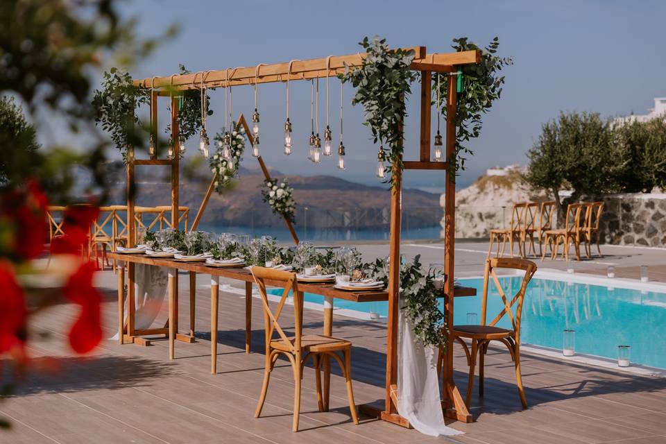 Santorini My Wedding