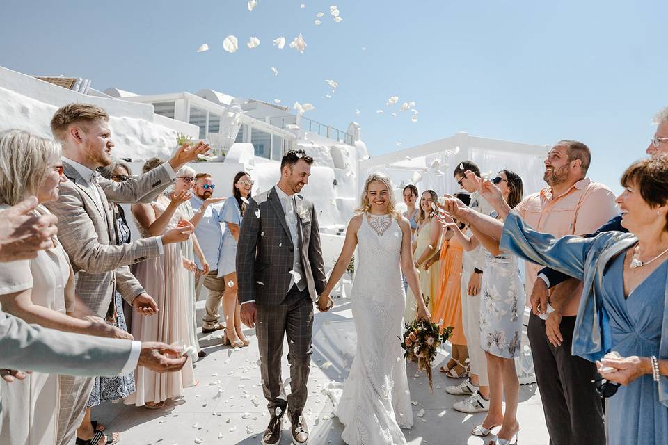 Santorini My Wedding