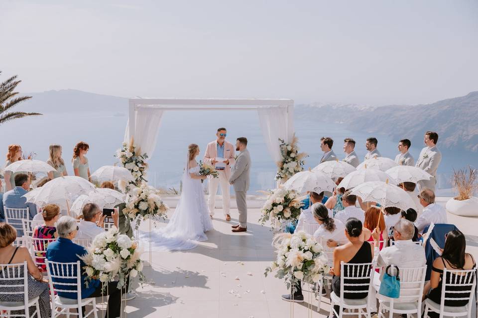 Santorini My Wedding