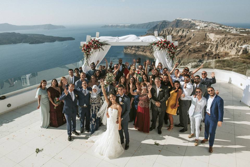 Santorini My Wedding