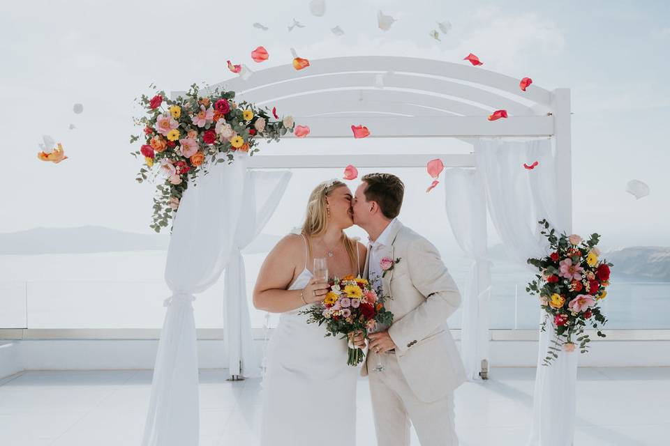 Santorini My Wedding