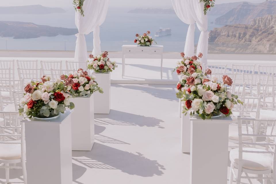 Santorini My Wedding