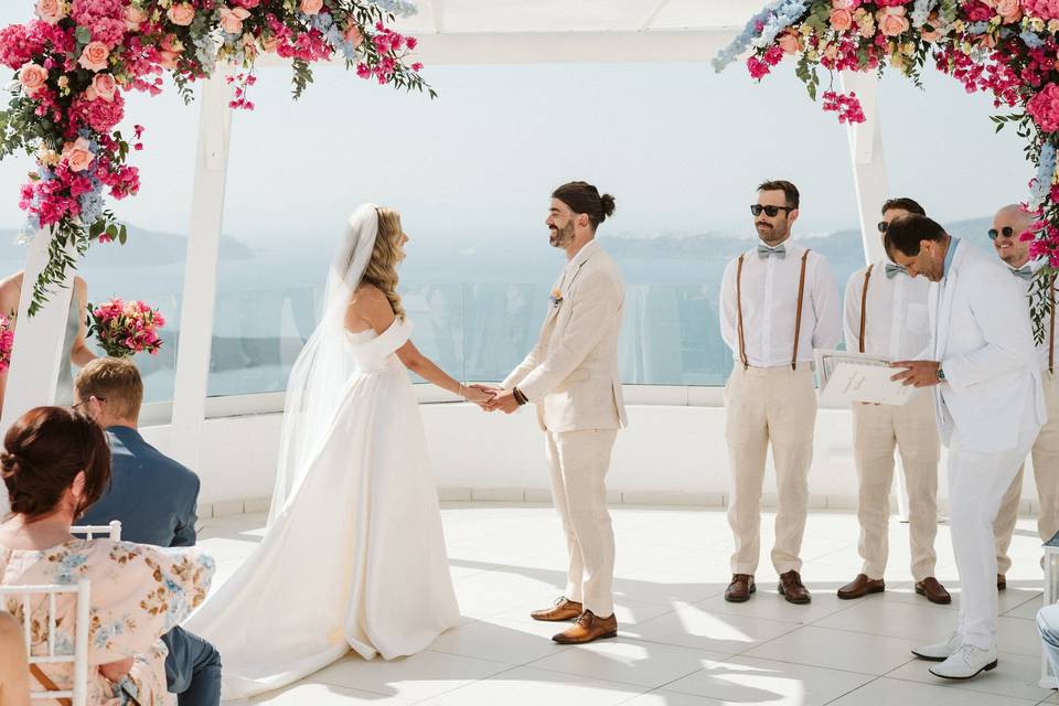 Santorini My Wedding