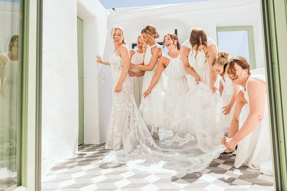 Santorini My Wedding