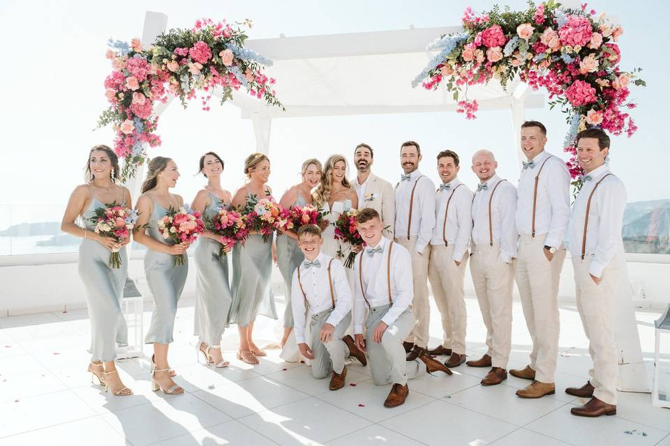 Santorini My Wedding