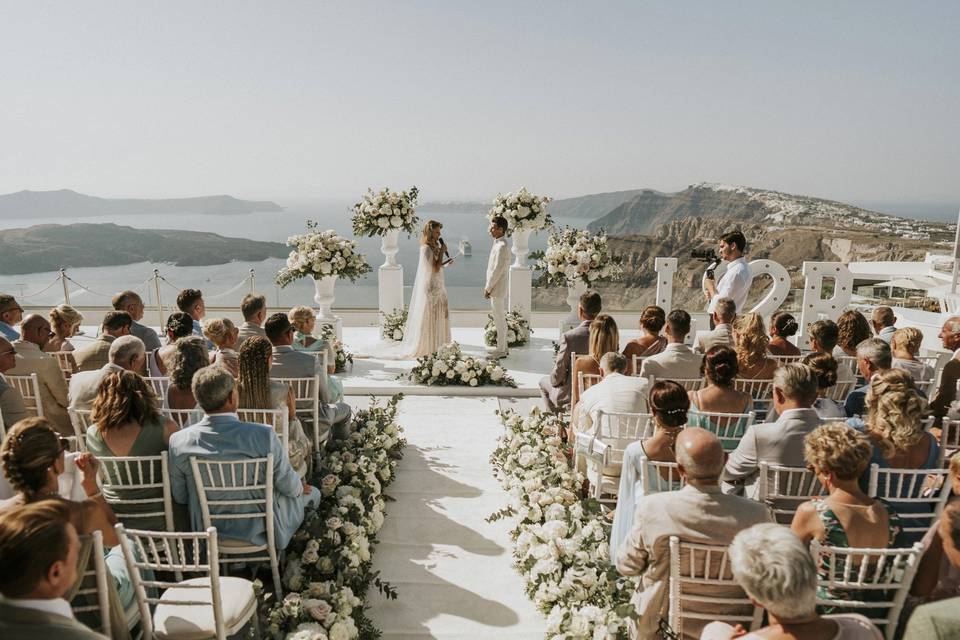 Santorini My Wedding