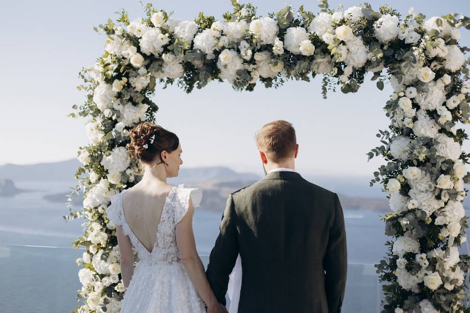 Santorini My Wedding