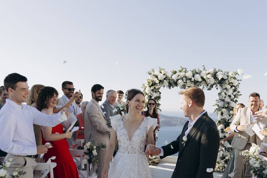 Santorini My Wedding