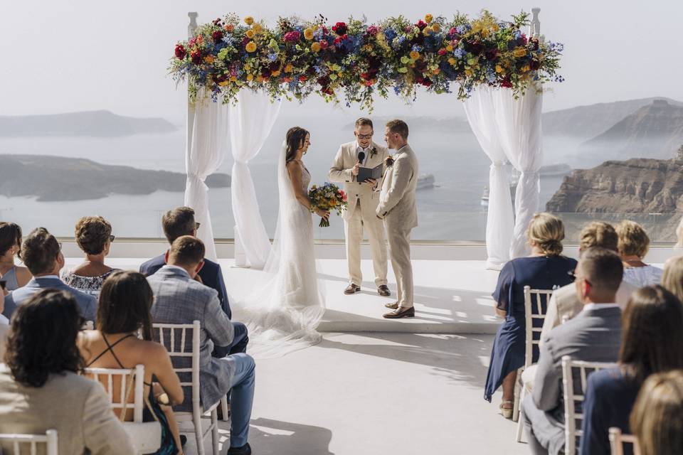 Santorini My Wedding