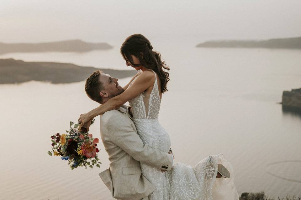 Santorini My Wedding