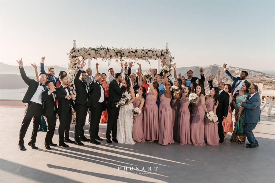 Santorini My Wedding