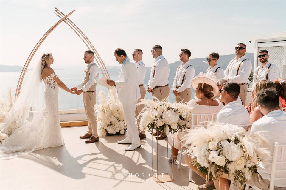 Santorini My Wedding
