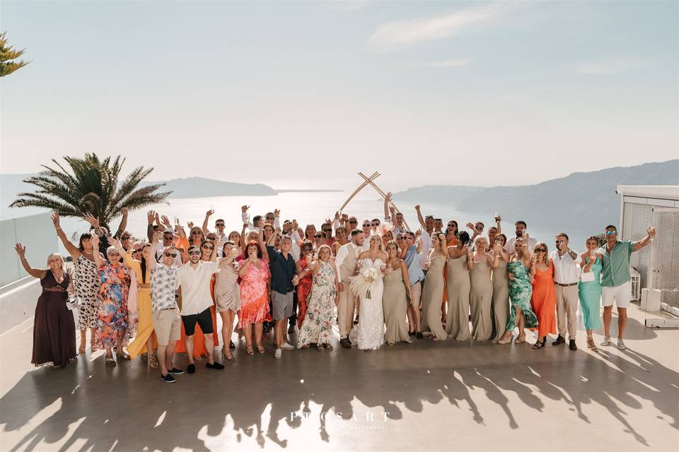 Santorini My Wedding