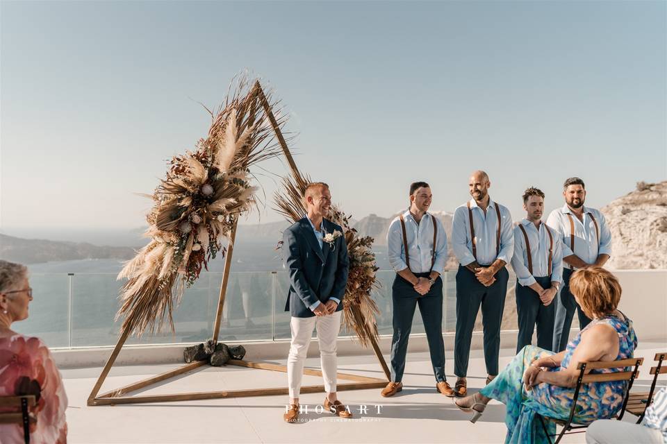 Santorini My Wedding
