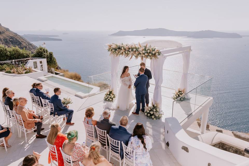 Santorini My Wedding