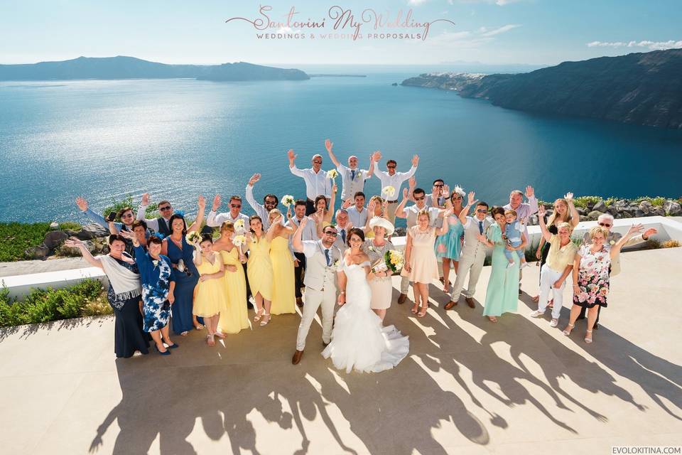 Santorini My Wedding