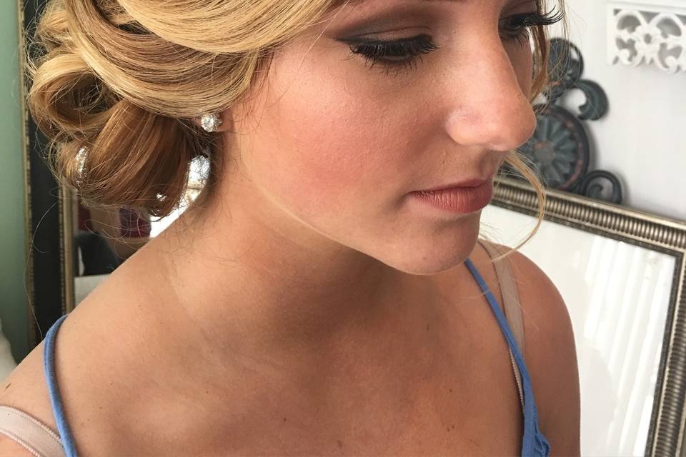 Hair and makeup services
