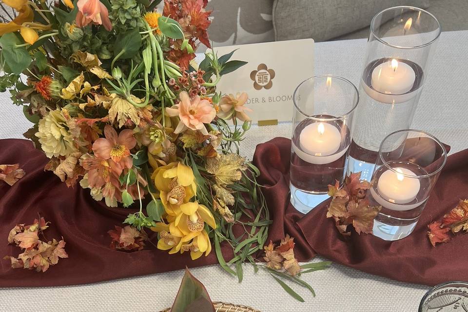 Fall Wedding Florals