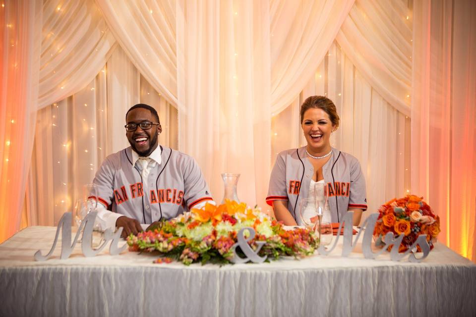 The head table