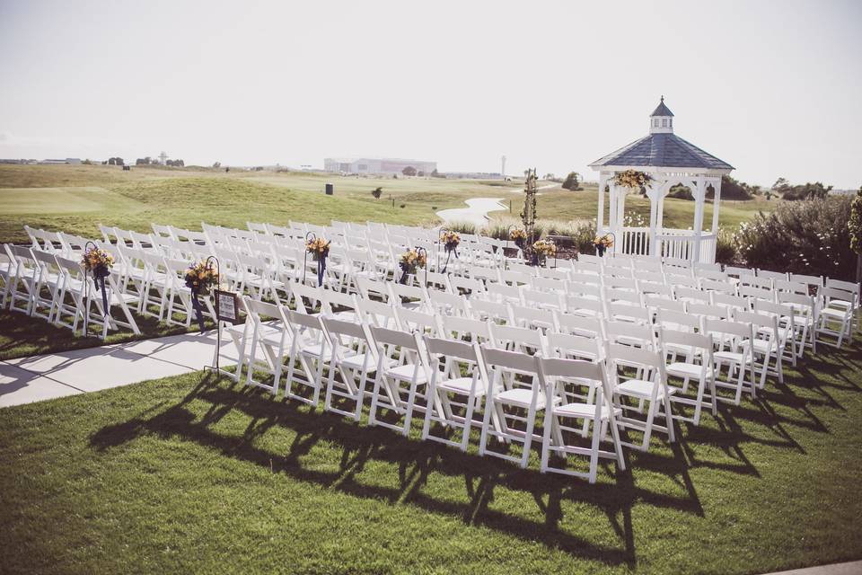 Outdoor ceremony