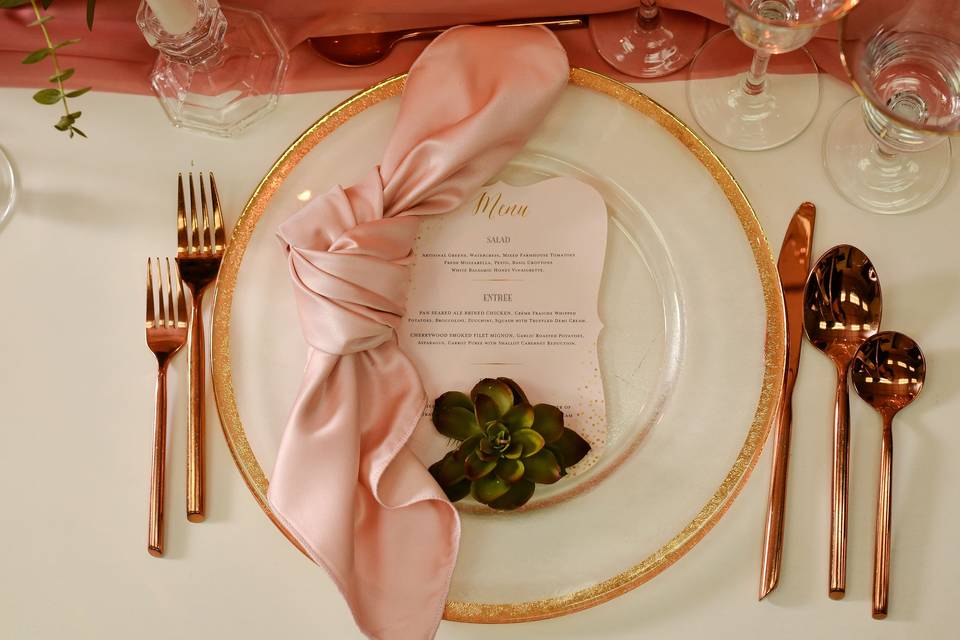 Table Setting Details