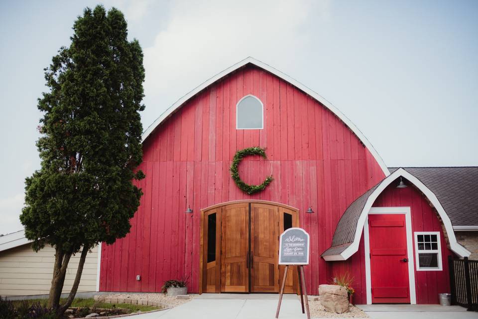 Barn Entrance | Twig & Olive