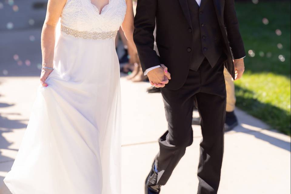 Celebratory walk