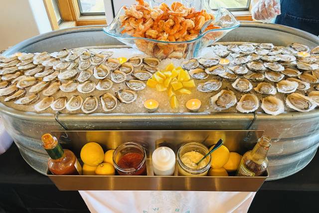 Shrimp & 300 Oysters