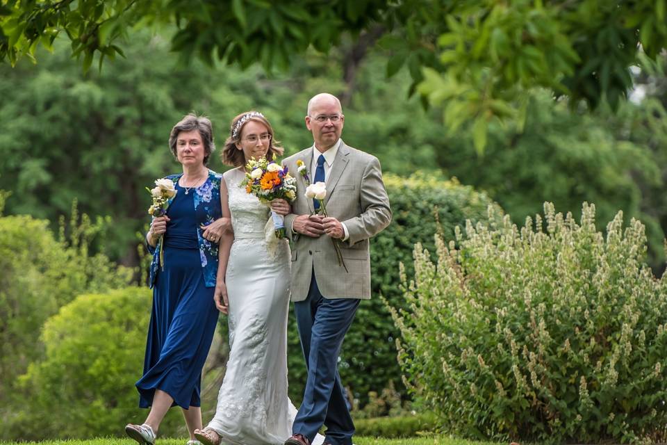 Processional with Parents