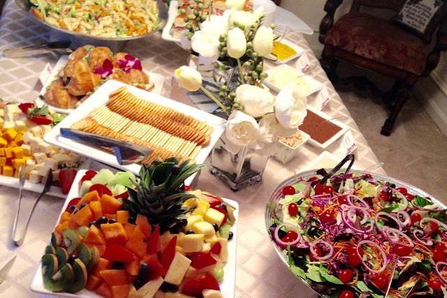 Buffet area