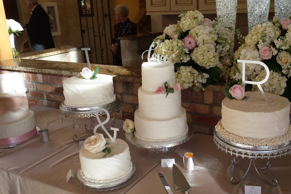 Wedding cakes