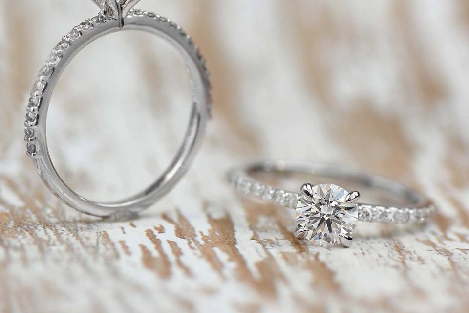 Classic engagement ring