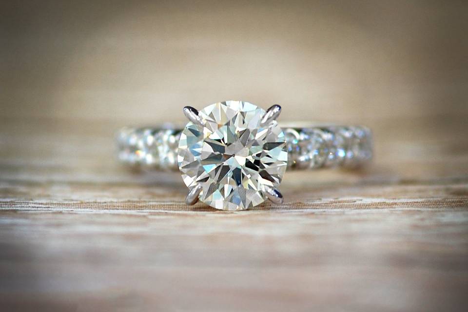 Classic engagement ring