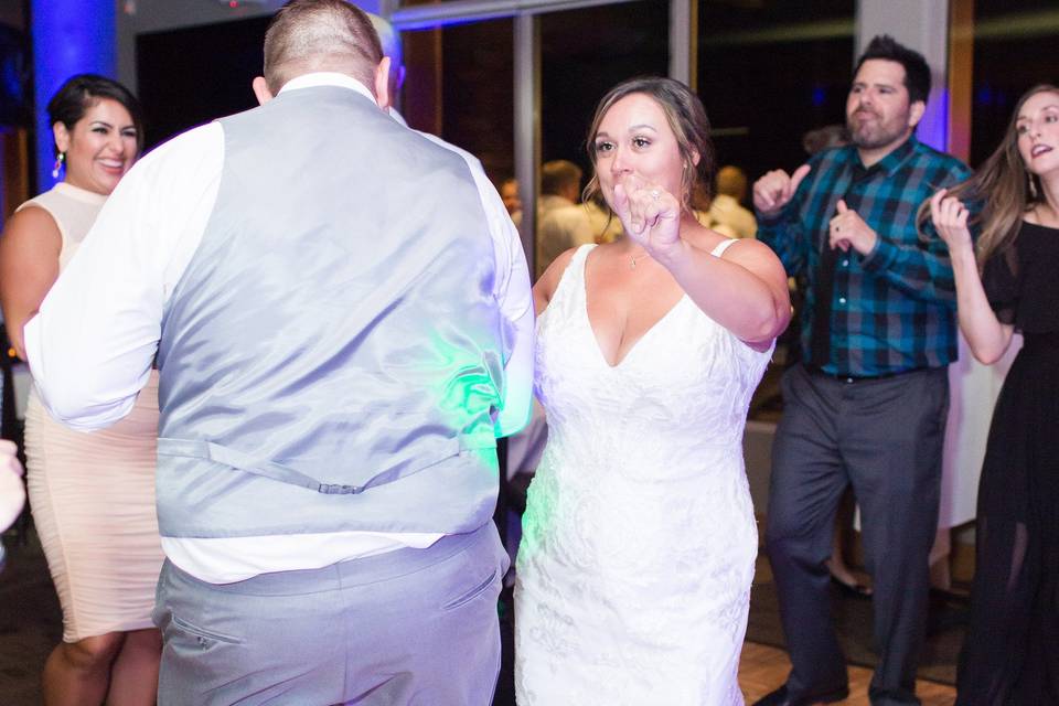 Dancing with the bride