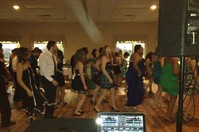 Wedding dance party