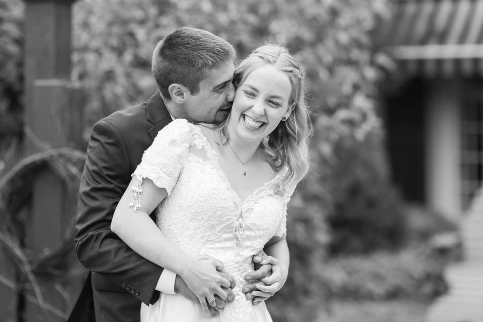 Vermont Bride and Groom