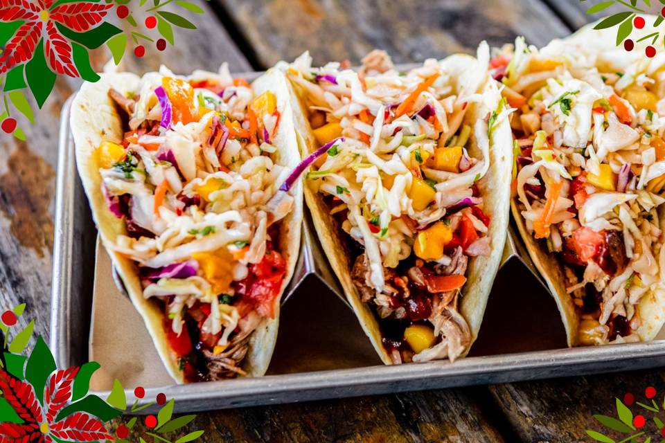 Festive tacos