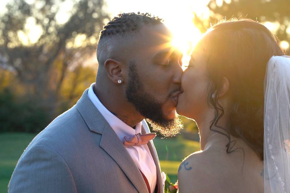 Tamra and Curtis sunset