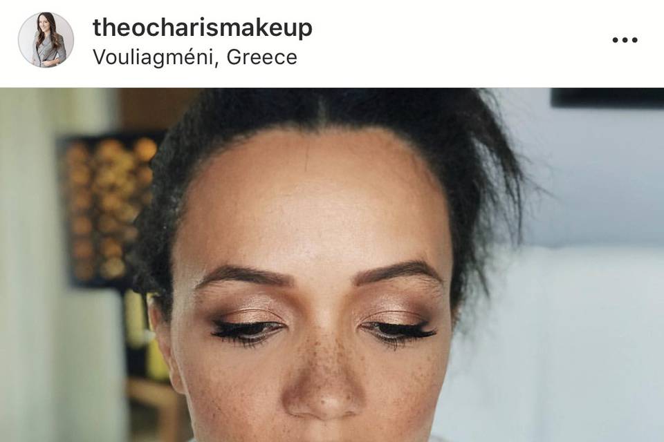 Bridal make-up in Athens