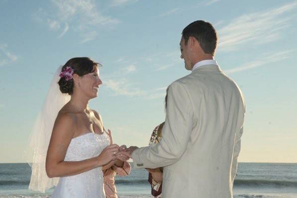 Bride and groom