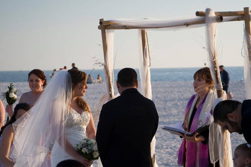 Beach wedding